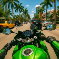 Real Moto Rider: Traffic Race